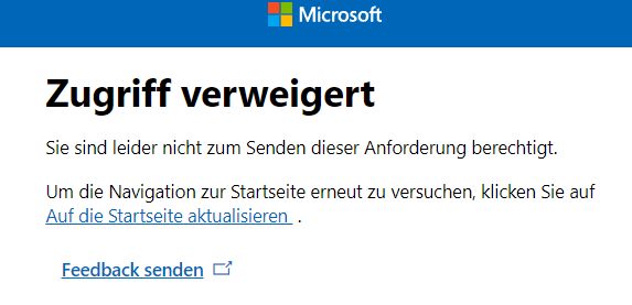 Windows Admin Center Kein Zugriff